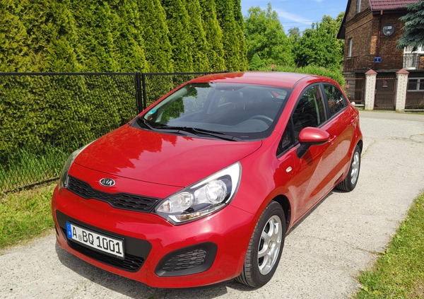 Kia Rio cena 24800 przebieg: 160000, rok produkcji 2012 z Wieluń małe 79